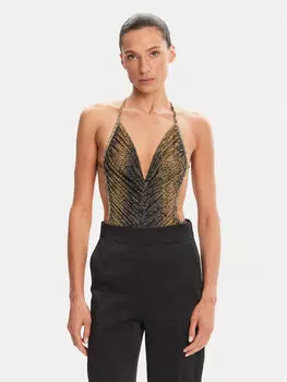 Стройное боди Mio KK424XPL165302 Norma Kamali, коричневый