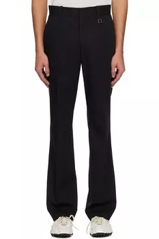 Стройные прямые брюки Wooyoungmi, черный