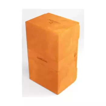 Stronghold 200 + трансформируемый держатель для деки XL — оранжевый, Premium Deck Boxes (GameGenic)