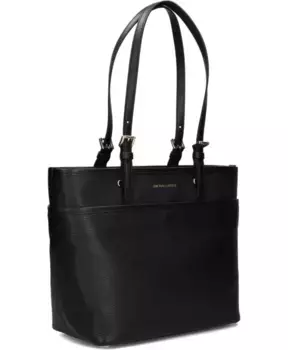 Структурированная большая сумка с карманами Michael Kors, черный