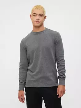 Структурированная футболка Gap, серый