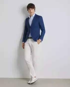 Структурированная мужская куртка Easy Wear, синий