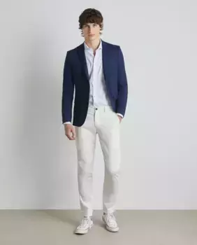 Структурированная мужская куртка Easy Wear, темно-синий