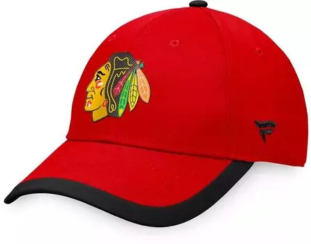 Структурированная регулируемая кепка NHL Chicago Blackhawks Defender