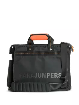 Структурированная сумка-мессенджер Parajumpers, черный