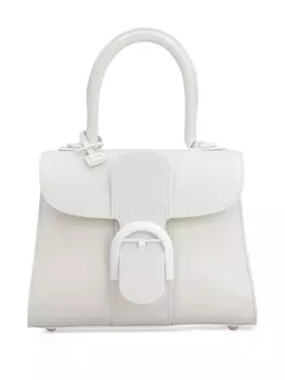 Структурированная сумка-тоут Delvaux, белый