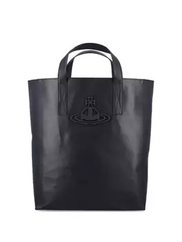 Структурированная сумка-тоут Sarah среднего размера Vivienne Westwood, синий