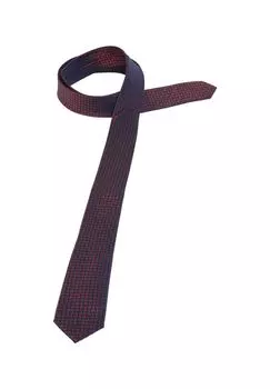 Структурированный галстук ETERNA, красный