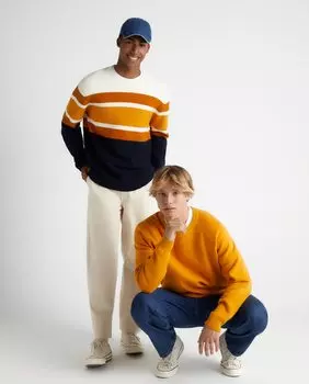 Структурированный мужской свитер Green Coast, мультиколор