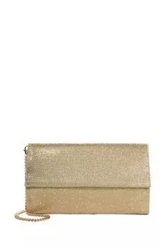 Структурированный складной клатч Esmes Dune London, желтый