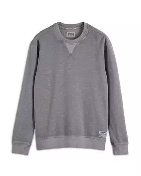 Структурированный свитшот, окрашенный в готовой одежде Scotch & Soda, цвет Gray