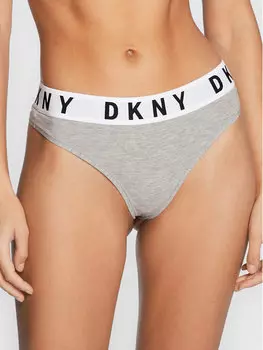 Струнная танга Dkny, серый