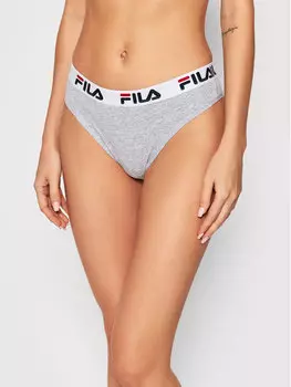 Струнная танга Fila, серый