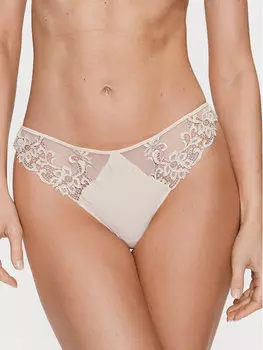 Струнная танга Simone Prle, бежевый