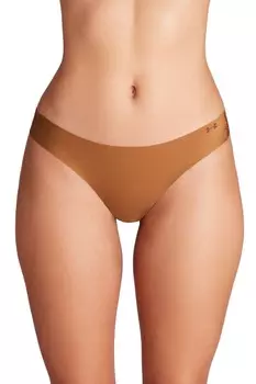 Струны No Show из эластичной ткани 3 шт Under Armour, коричневый