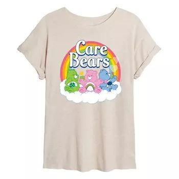 Струящаяся футболка Care Bears для юниоров Licensed Character, бежевый