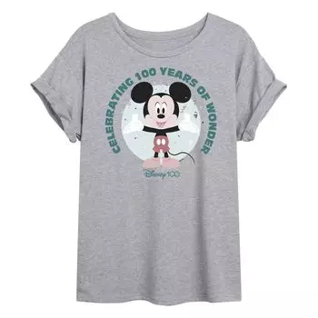 Струящаяся футболка Disney 100 Junior's Years of Wonder Disney