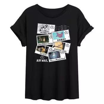 Струящаяся футболка Disney 100 Juniors' Golden Age Stamps Disney