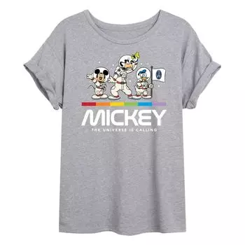 Струящаяся футболка Disney's Mickey Mouse Junior's Universe Disney