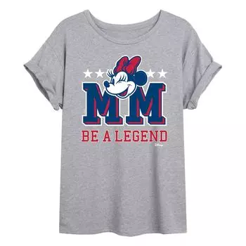 Струящаяся футболка Disney's Minnie Mouse Junior's Be A Legend Disney