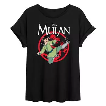 Струящаяся футболка Disney's Mulan Juniors Licensed Character