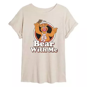 Струящаяся футболка Disney's The Muppets Juniors Bear With Me Licensed Character