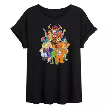 Струящаяся футболка Disney's The Muppets Juniors Group Licensed Character