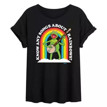 Струящаяся футболка Disney's The Muppets Juniors Rainbows Licensed Character