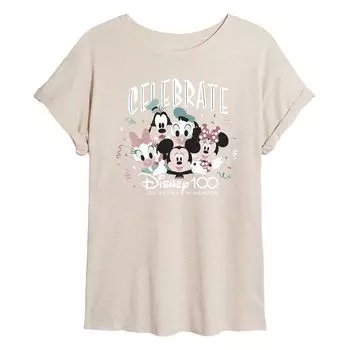 Струящаяся футболка Disney в честь 100-летия юниоров Disney
