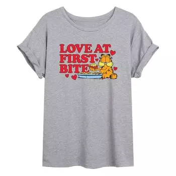 Струящаяся футболка Garfield First Bite для юниоров Licensed Character