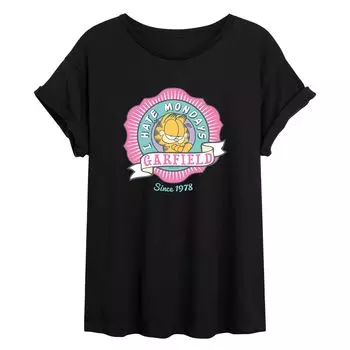 Струящаяся футболка Junior's Garfield Hate Mondays Licensed Character