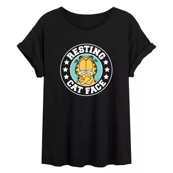Струящаяся футболка Junior's Garfield Resting Cat Licensed Character