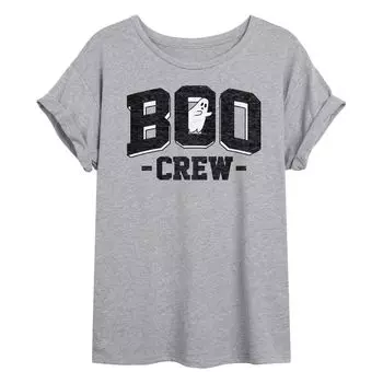Струящаяся футболка Juniors' Boo Crew Licensed Character, серый