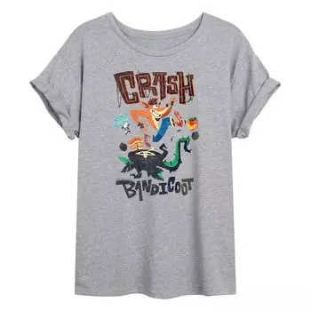 Струящаяся футболка Juniors' Crash Bandicoot Jump Licensed Character