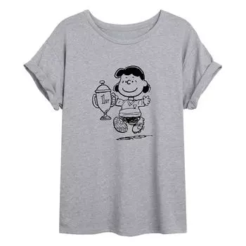 Струящаяся футболка Juniors' Peanuts Lucy Trophy Licensed Character