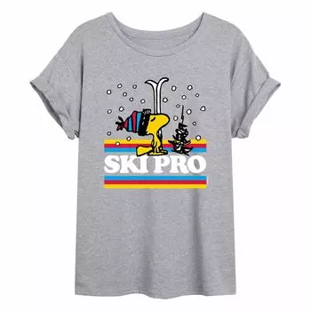 Струящаяся футболка Peanuts Ski Pro для юниоров Licensed Character