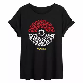 Струящаяся футболка Pokmon Pok Ball для юниоров Licensed Character