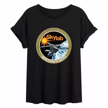 Струящаяся футболка с эмблемой NASA Skylab для юниоров Licensed Character
