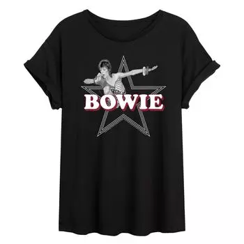 Струящаяся футболка с логотипом David Bowie Star для юниоров Licensed Character