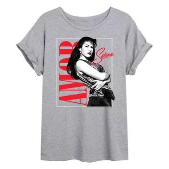 Струящаяся футболка Selena Quintanilla Amor среди юниоров Licensed Character