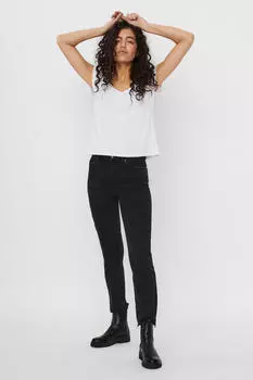 Струящаяся футболка Vero Moda, белый
