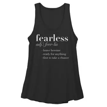 Струящаяся майка Juniors' Fearless Definition Licensed Character