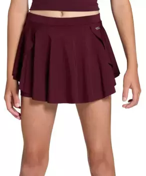 Струящаяся спортивная юбка DSG для девочек, цвет Team Burgundy