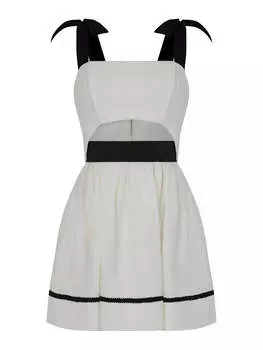 Струящееся мини-платье Nocturne, мультиколор