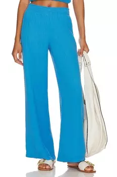 Струящиеся брюки Bobi, цвет mykonos