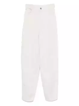 Струящиеся брюки EMPORIO ARMANI, белый
