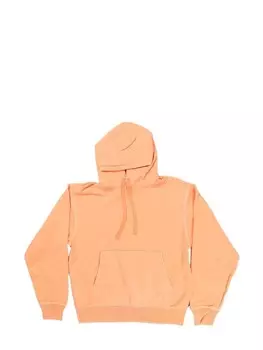Stssy хлопковая толстовка с капюшоном, оранжевый