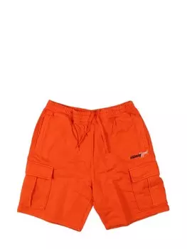Stssy хлопковые шорты-карго, оранжевый