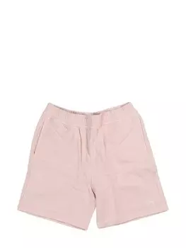 Stssy хлопковые спортивные шорты, розовый