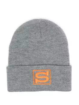 Stssy шапка бини Sport, серый